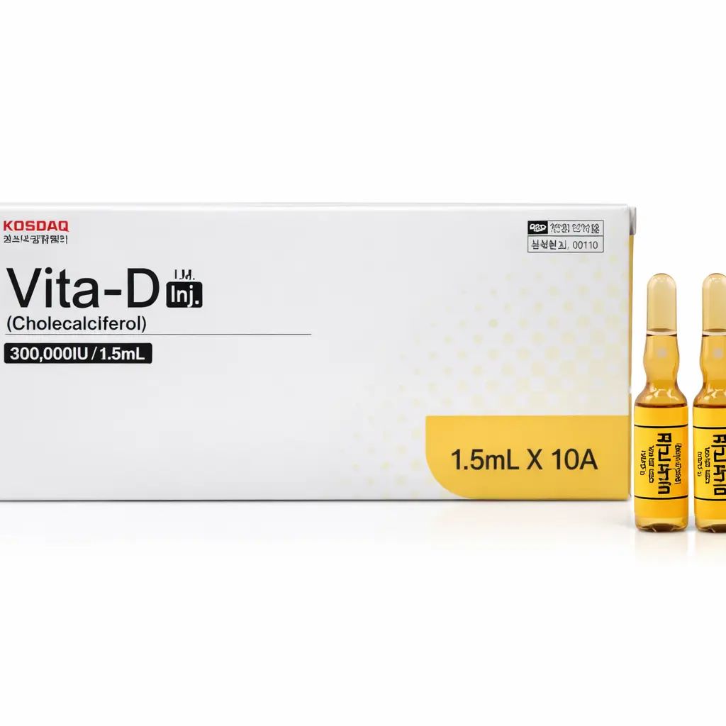 Vita-D 300 000 IU Витамин D в инъекциях, 1,5 мл*10 ампул