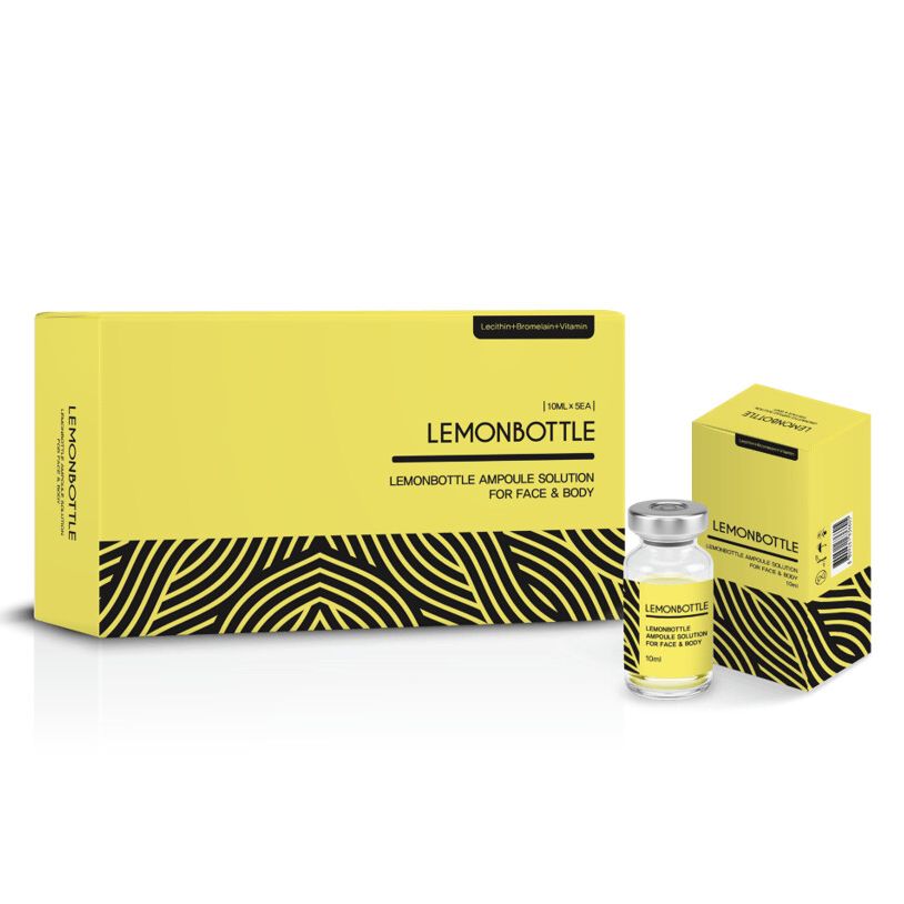 LEMONBOTTLE  Ампульный раствор для лица и тела 10 мл/5 флаконов
