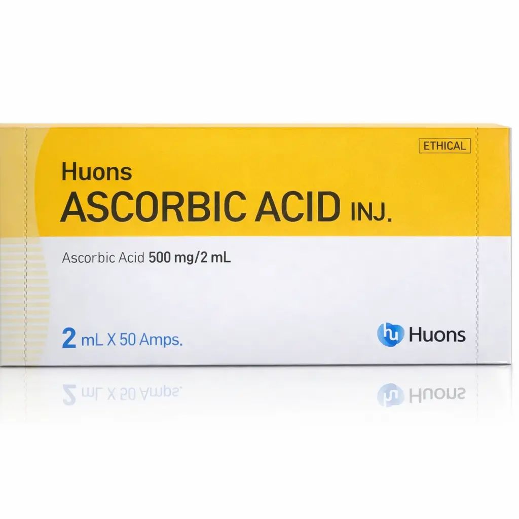 Аскорбик оксид (Ascorbic Acid) Аскорбиновая кислота, 2мл*50 ампул