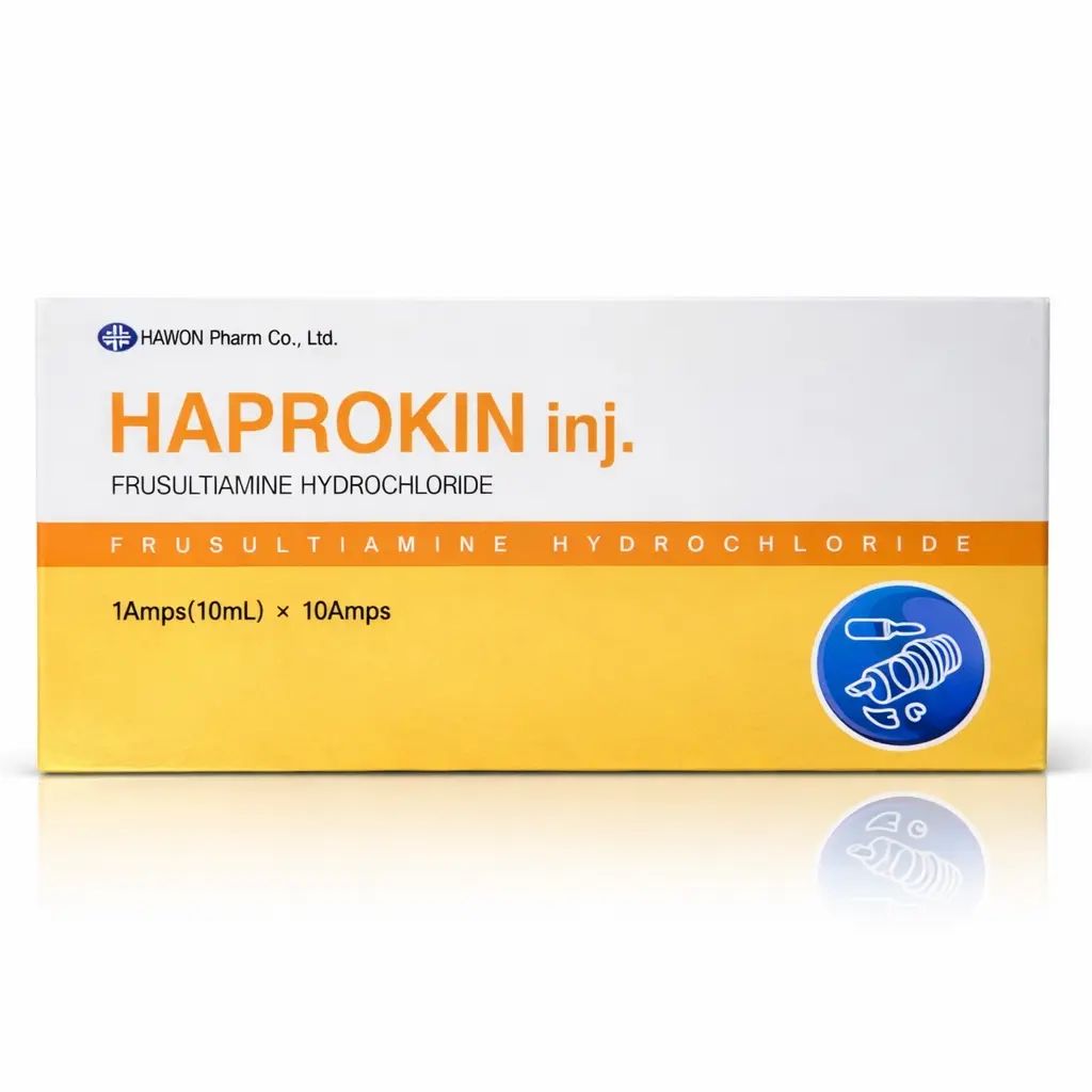 Haprokin Vitamin B — инъекционный комплекс витаминов группы B, ампулы по 10 мл