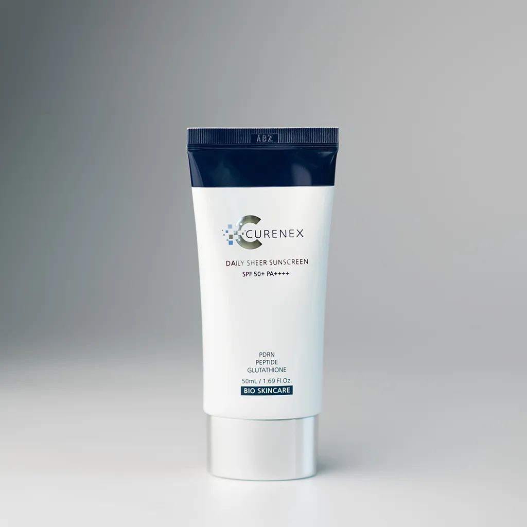 CURENEX DAILY SHEER SUNSCREEN SPF 50+ PA++++ солнцезащитный крем 50мл
