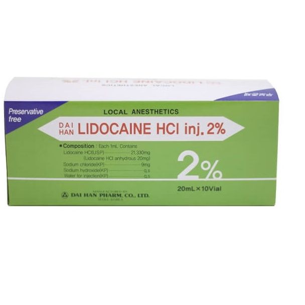 Lidocaine HCl Hydrate Inj. 2%