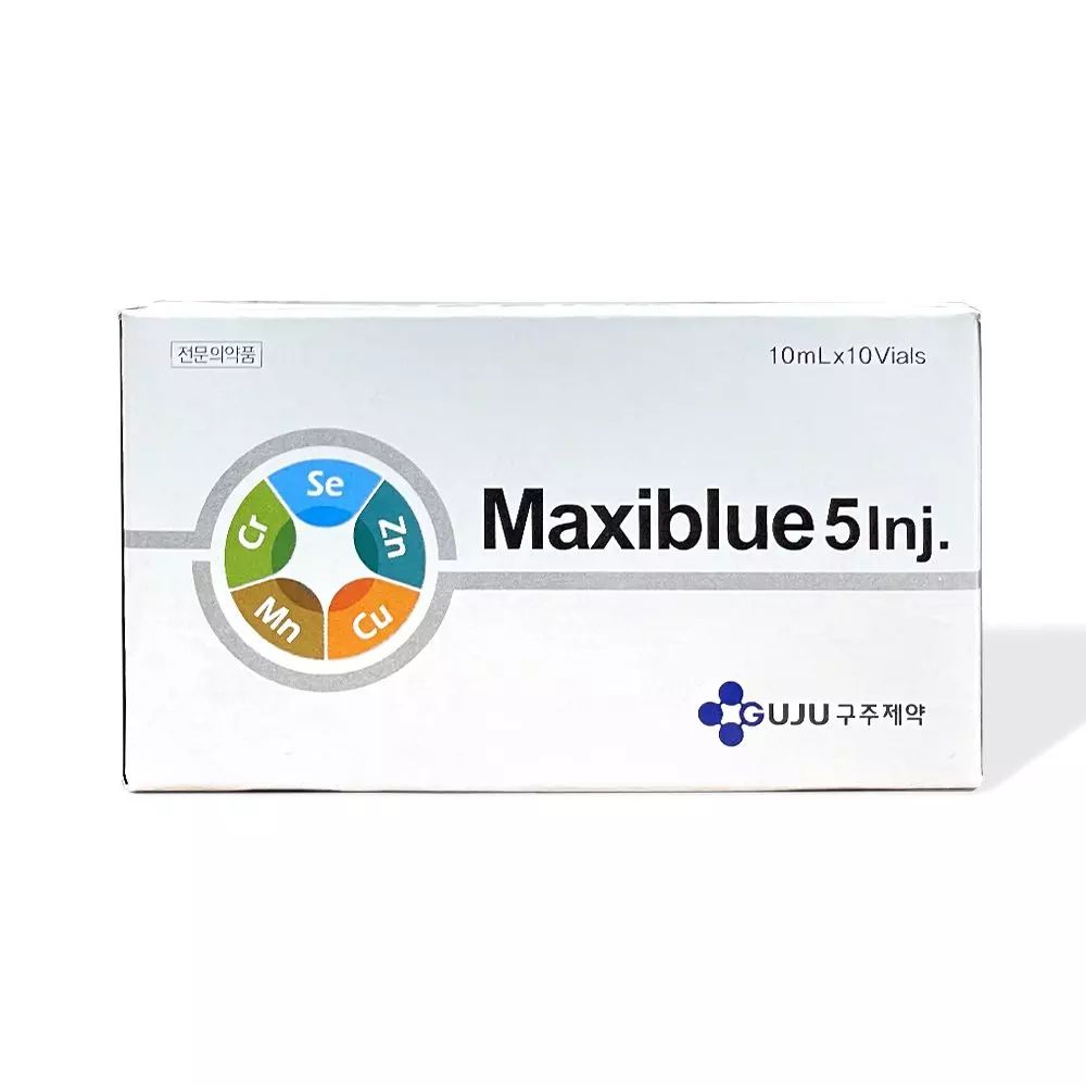 Максиблю5 (Maxiblue5) Минеральный комплекс для инфузий, 10 мл х 10 ампул