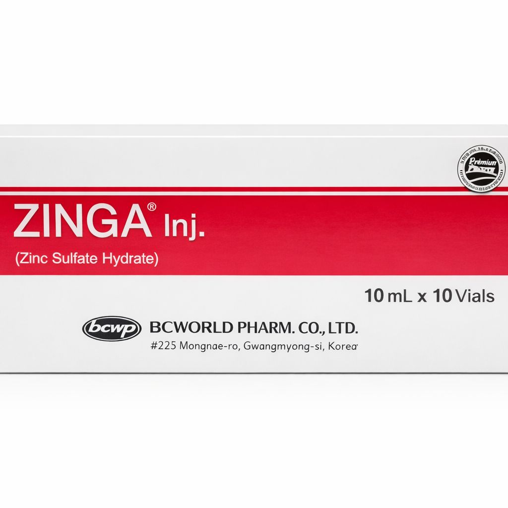 Зинга (Zinga) гидрат сульфата цинка, 10 мл* 10 флаконов
